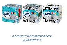 Zewa Deluxe Papírzsebkendő dobozos 3 rétegű Kids 60 db