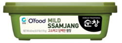 O’Food Ssamjang Koreai Fűszeres Szójababpaszta, 170gr (Chung Jung One) (8801052048192 5116-30 28/07/2025 (20db) 04/11/2025 (20db))