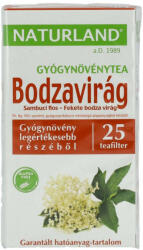 Naturland Bodzavirág Tea 25 Filteres