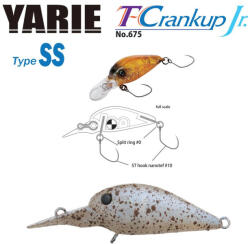 Yarie T-CRANKUP JR 675 TYPE SS 2.8mm 2.1gr C22 Tana Color - wobblerek