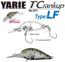 Yarie T-Crankup 675 Type Lf 3.5Mm 2.6Gr C10 Kyoushyu Chart - wobblerek