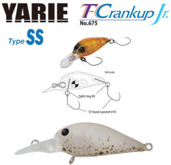 Yarie T-Crankup Jr 675 Type Ss 2.8Mm 2.1Gr C3 Akayari - wobblerek