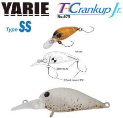 Yarie T-CRANKUP JR 675 TYPE SS 28mm 2.1gr C3 Akayari