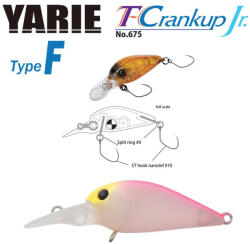 Yarie T-CRANKUP JR 675 TYPE F 2.8mm 1.8gr C4 Stubakihime