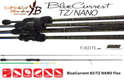 YAMAGA Blanks YAMAGA BLUE CURRENT 83TZ NANO FLEX 2.52m 1.5-8gr Fuji Titanium Torzite