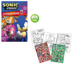  Sonic a sündisznó Prime színező + matrica szett (EWA00013SN) - mesesajandek