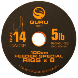 Guru LWGF Feeder Rig 1m size 10 (GRR049)