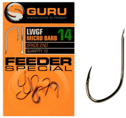 Guru Feeder Special Hook Size 10 (Barbed/Spade End) (GLWGF10)
