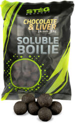 Stég Product Soluble Boilie 24Mm Chocolate&Liver 1Kg (SP112440)