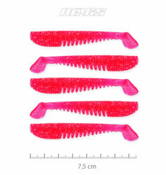 Nevis Impulse Shad 7.5Cm 5Db/Cs Pink Flitter (9721-809)