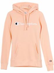 Champion Icons Hooded Sweatshirt Large Logo , Orange , L