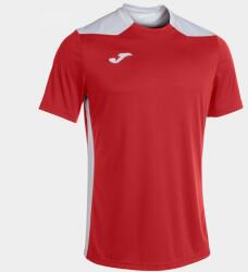Joma T-SHIRT CHAMPIONSHIP VI SHORT SLEEVE dressz / póló piros fehér S