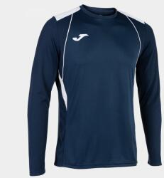 Joma CHAMPIONSHIP VII LONG SLEEVE T-SHIRT hosszú dressz / hosszú póló tengerészkék fehér 5XS