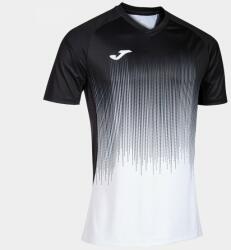 Joma Tiger Iv Short Sleeve T-shirt White Black 3xs