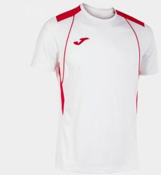 Joma Championship Vii Short Sleeve T-shirt White Red 3xl