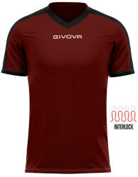 Givova SHIRT REVOLUTION INTERLOCK dressz gránátkék-fekete 3XL