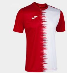 Joma City Ii Short Sleeve T-shirt Red White L