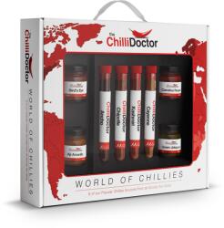 The ChilliDoctor s. r. o. World of Chillies 4 x 9 g , 4 x 40 ml