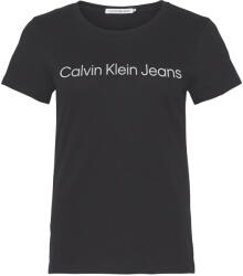 Calvin Klein T-Shirt Core Instit Logo Slim Fit Tee J20J220253 BEH ck black (J20J220253 BEH ck black)