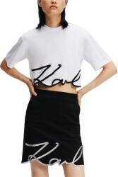 Karl Lagerfeld T-Shirt Karl Logo Hem 236W1724 100 white (236W1724 100 white)