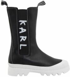 Karl Lagerfeld Boots Karl Lagerfeld KL42590 (kl42590 001-black & white lthr)