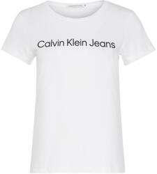 Calvin Klein T-Shirt Core Instit Logo Slim Fit Tee J20J220253 YAF bright white (J20J220253 YAF bright white)