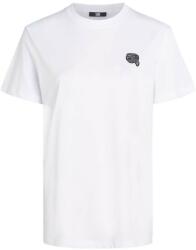 Karl Lagerfeld T-Shirt Ikonik 2.0 Glitter 240W1722 100 white (240W1722 100 white)