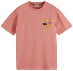 Scotch & Soda T-Shirt Washed Artwork Tee 171698 SC1197 flamingo (171698 SC1197 flamingo)
