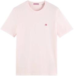 Scotch & Soda T-Shirt Garment-Dye Logo Regular-Fit T-Shirt 169868 SC0488 rose (169868 SC0488 rose)