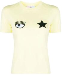 Chiara Ferragni T-Shirt 600 Eye Star Jersey 160 Co 74CBHT07CJT00 606 wax yellow (74CBHT07CJT00 606 wax yellow)