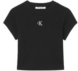 Calvin Klein T-Shirt Ck Rib Cropped Slim Tee J20J218337 BEH ck black (J20J218337 BEH ck black)