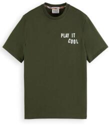 Scotch & Soda T-Shirt Play It Cool Applique 173008 SC4876 field green (173008 SC4876 field green)