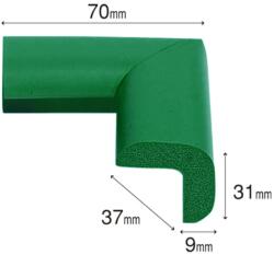 Car Boy Co Ltd Protectie colturi mobila, verde 37(l)x70(L)x31(h)x9(t)