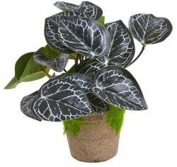  Anthurium artificial+ghiveci pentru decoratiuni florale (8258)