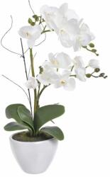  Orhidee artificiala+ghiveci pentru decoratiuni florale (8247)