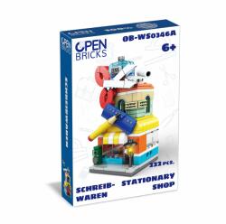 Open Brick Source Set de constructie de jucarie - Magazin de Papetarie (222 piese) (OB-WS0346A) - jucariipentrucopil