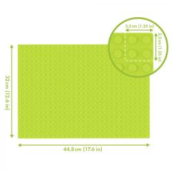 Hubelino Placa de baza 28x20 Hubelino (verde deschis) (420312) - jucariipentrucopil