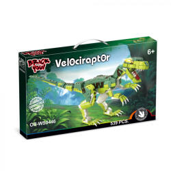 Open Brick Source Dinozaur de jucarie - Set constructie - Velociraptor (539 piese) (OB-WS0446)