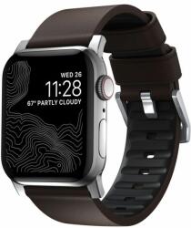 Nomad Active Strap Pro Brown, silver - Apple Watch Ultra 49mm 8/7 45mm/6/SE/5/4 44mm/3/2/1 42mm