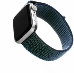 FIXED Nylon Strap Apple Watch 42/44/45mm, dark Kék