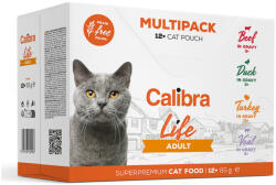 Calibra Cat LifePouch AdultMultipack 12 x 85 g