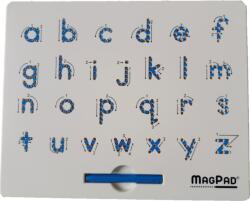 MAGPAD ABC Kis betűk, Mágneses tábla (MPADLTRD)