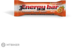 Kompava 3Energy bar energiaszelet, 40 g (narancsos/tejes öntet)
