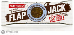Nutrend Flapjack zabszelet, 100 g (csokoládé + banán keserű csokival)
