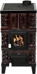 eSemineu Terracotta Brown 5kW with hob 3R