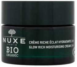 NUXE Bio Organic Citrus Cells Glow Rich Moisturising Cream hidratáló és bőrélénkítő nappali arckrém 50 ml nőknek