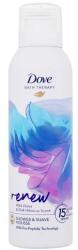 Dove Bath Therapy Renew Shower & Shave Mousse tusfürdő és borotvahab ibolya és rózsaszín hibiszkusz illatával 200 ml nőknek