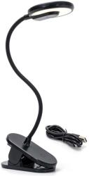 Aigostar B. V. Aigostar - LED Dimmelhető Asztali lámpa tölthető klipsszel LED/3W/5V 1800mAh fekete AI0922 (AI0922)