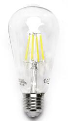 Aigostar B. V. LED Izzó FILAMENT ST64 E27/6W/230V 6500K - Aigostar B10106QLN (AI0779)