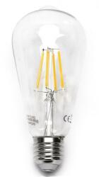 Aigostar B. V. LED Izzó FILAMENT ST64 E27/6W/230V 2700K - Aigostar B10106QLM (AI0778)
